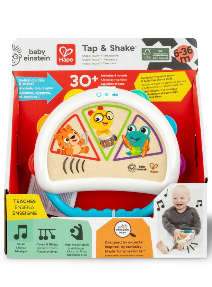 Hape Magic Touch Tambourine (87-800916)