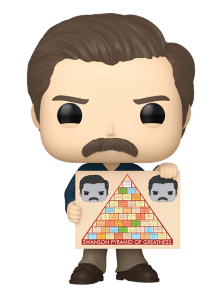 Funko pop Television Parks And Rec 15th Anniversary Ron 1569 10cm