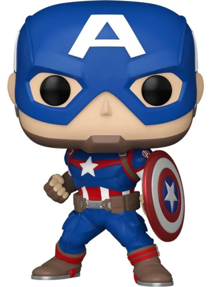 Pop Marvel New Classics Captain America #1419 Bobble Head 9cm