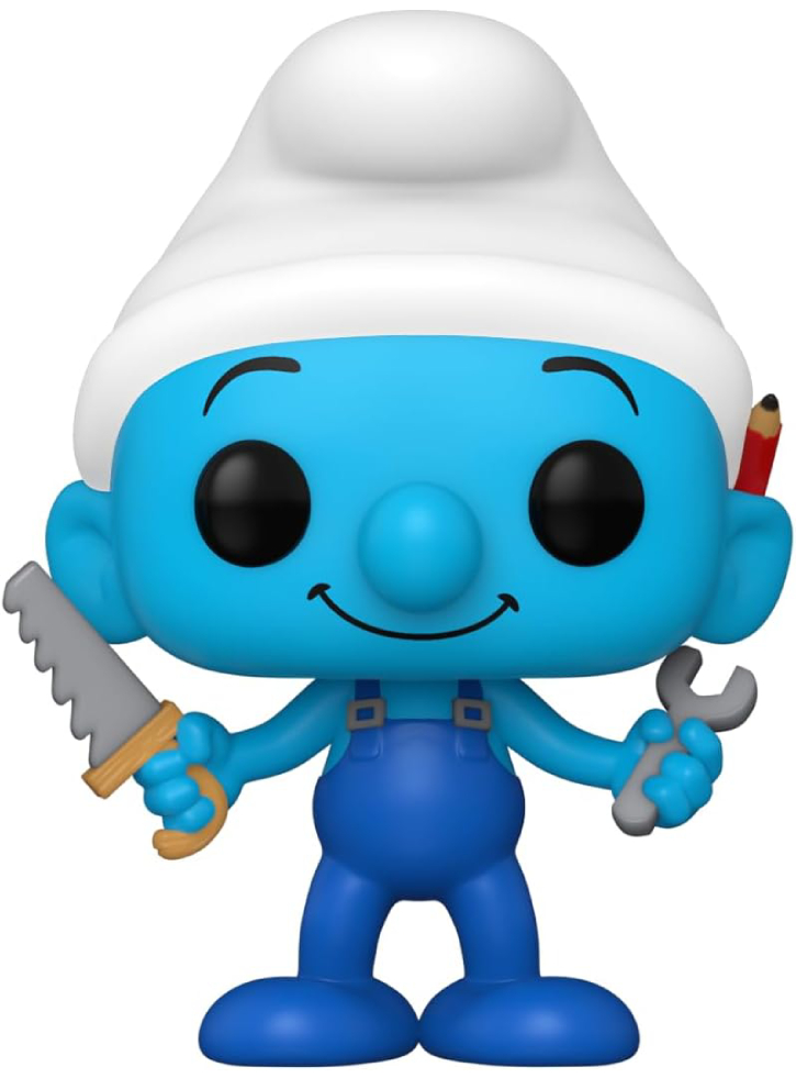 Pop Television The Smurfs Handy Smurf #1519 10cm