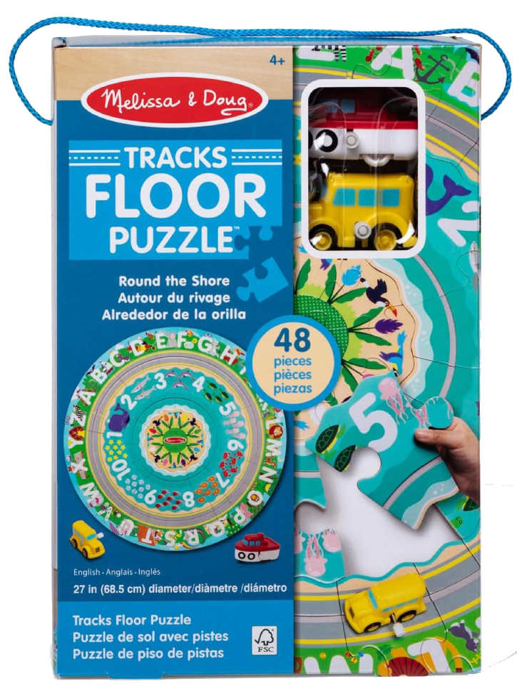 Melissa & Doug Round The Shore Tracks Puzzle (31008)