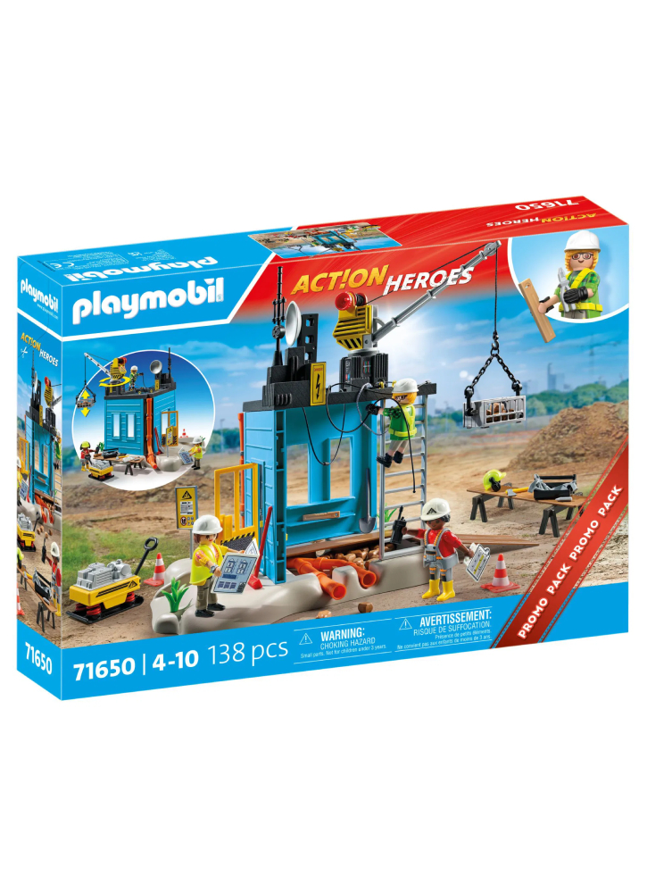 Playmobil Construction Site (71650)