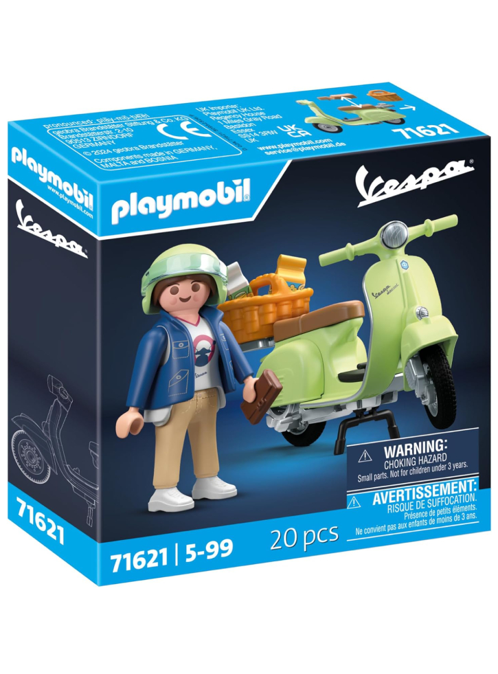 Playmobil 1969 Vespa 150 Sprint Veloce, Light Green (71621)