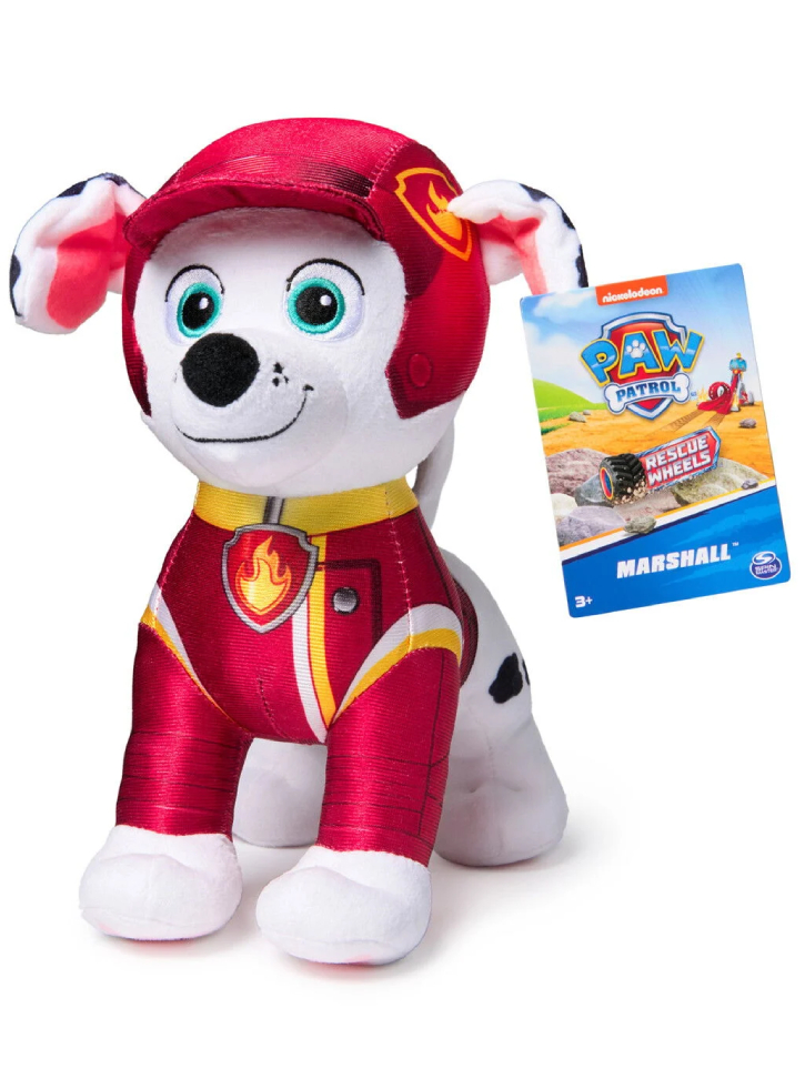 Paw Patrol Rescue Wheels Basic Plush Marshell 19cm