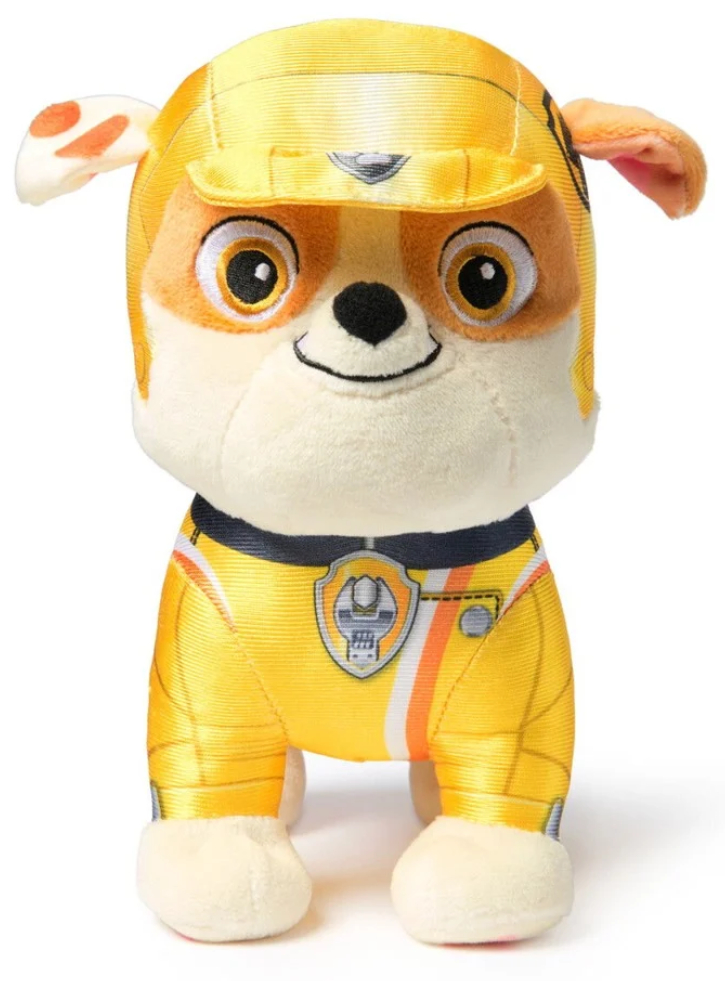 Paw Patrol Rescue Wheels Basic Plush Rubble 19cm