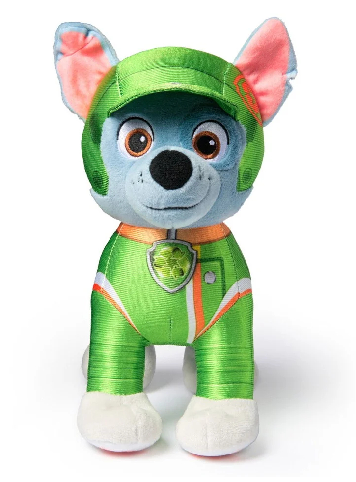 Paw Patrol Rescue Wheels Basic Plush Rocky 19cm