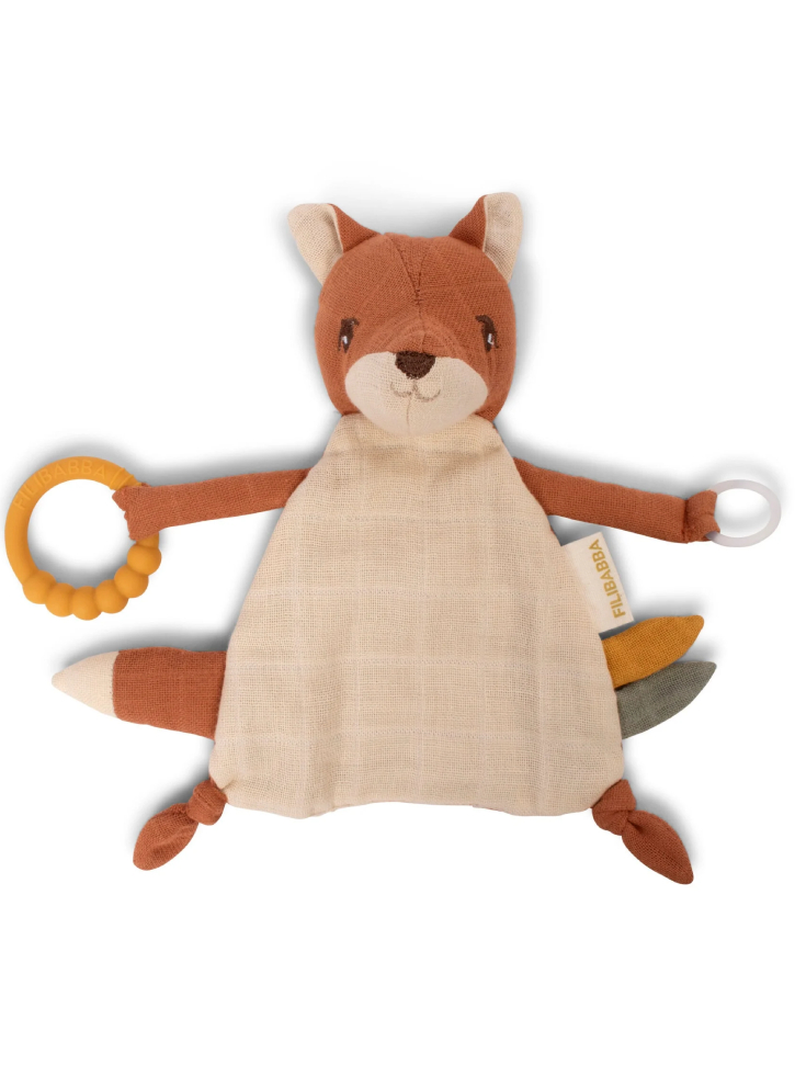 Filibabba Comfort Blanket With Teether Freya The Fox (fi-03356)