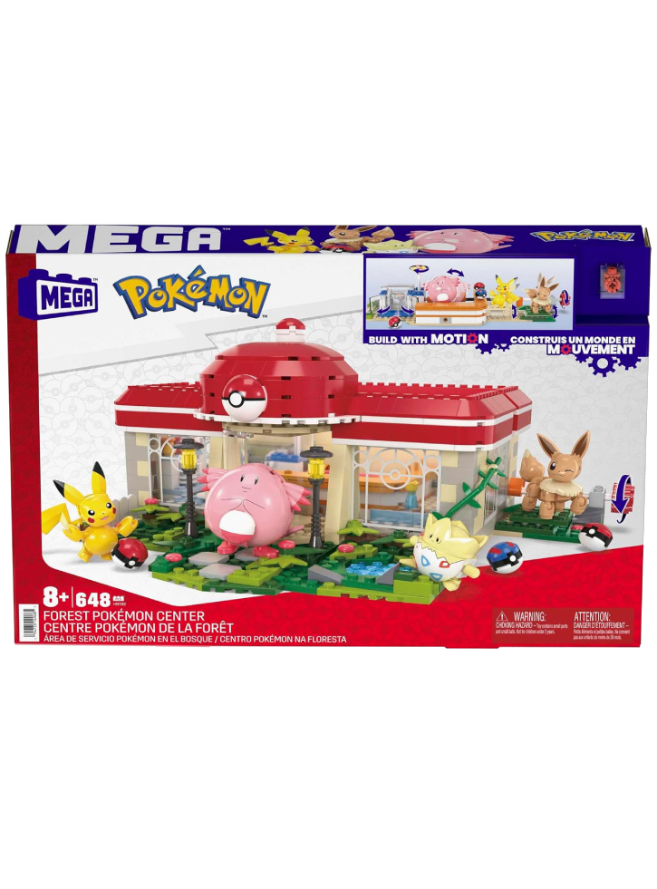 Mega Pokemon Forest Center Building Set (hnt93)