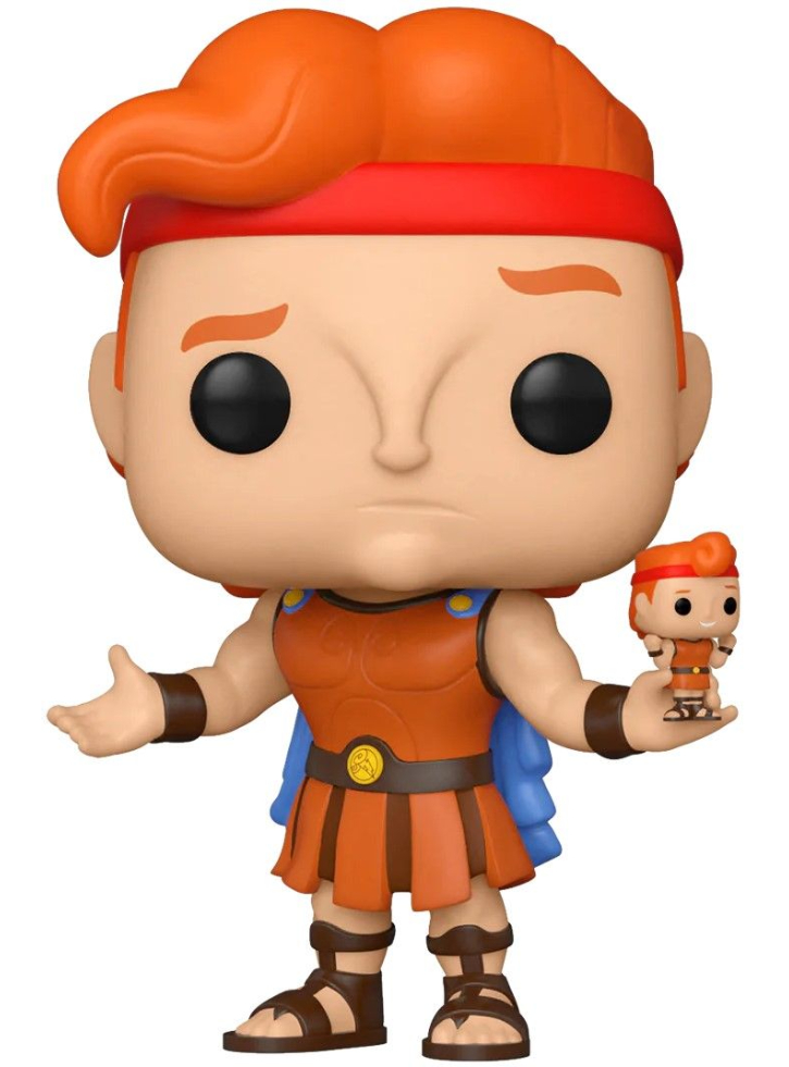 Funko Pop Disney Hercules Hercules With Action Figure (cle) #1329 9cm