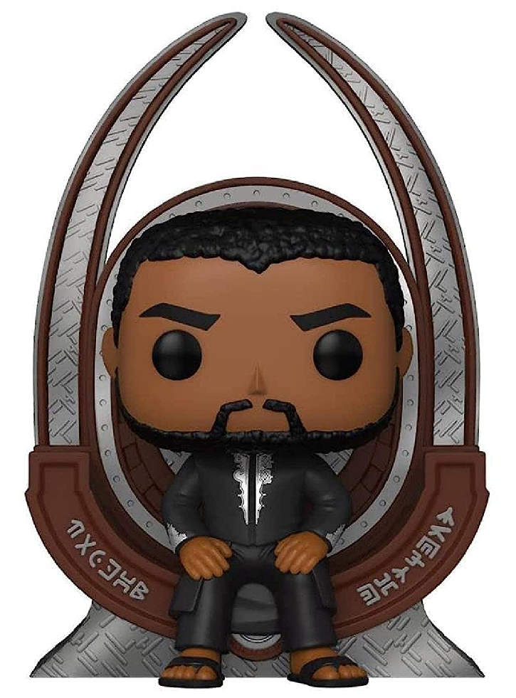 Funko pop Deluxe Marvel Black Panther Legacy S1 T\'challa On Throne (special Edition) #1113 13cm