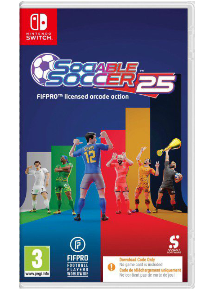 Sociable Soccer 25 (code In A Box)