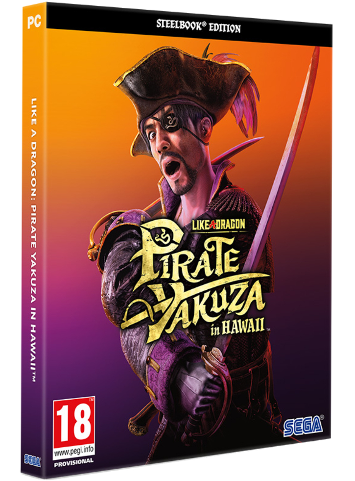 Like A Dragon Pirate Yakuza In Hawaii Steelbook Edition