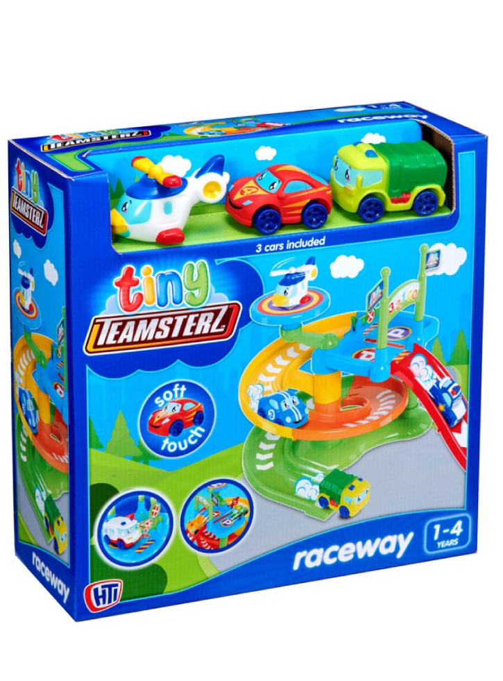 Tiny Teamsterz Raceway + 3 Cars (1425004)