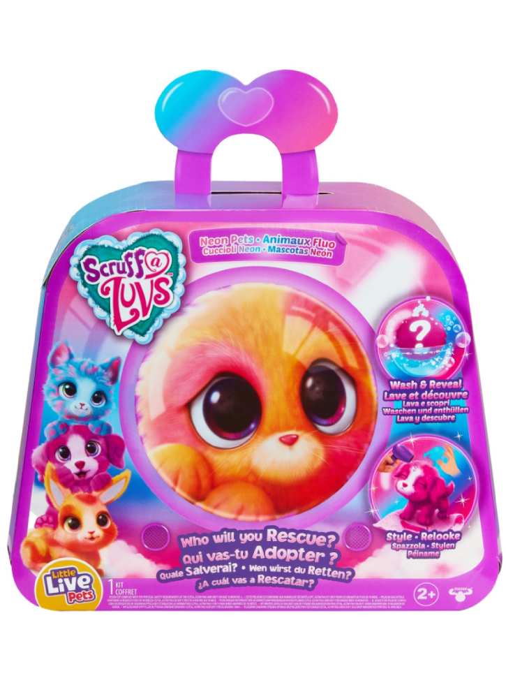 Little Live Pets Scruff A Luvs Neon Pets Random (1863 30177)