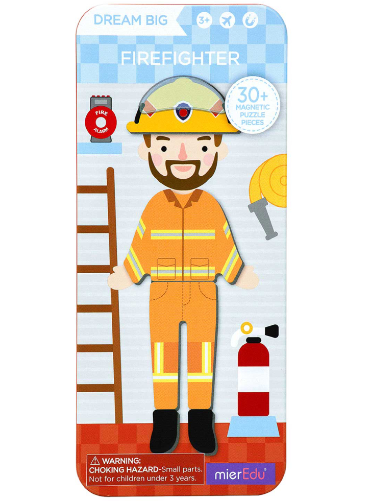 Mieredu Magnetic Hero Box Firefighter (me085)