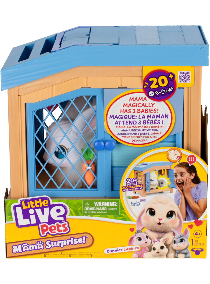 Little Live Pets Mama Surprise Bunny Playset (26593)