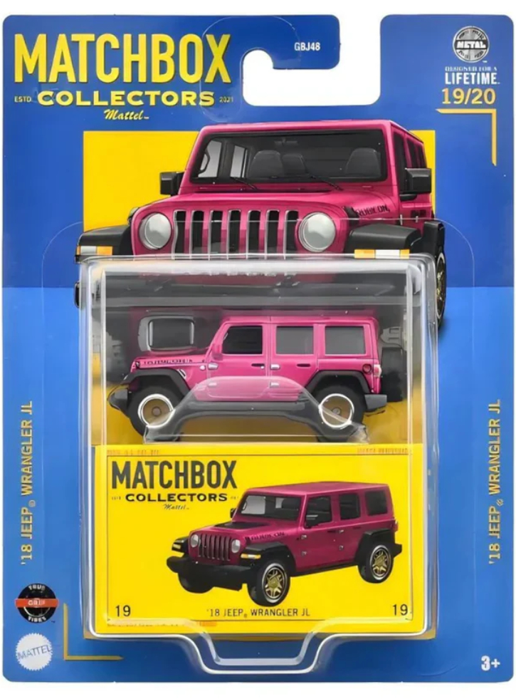 Matchbox Collectors 18 Jeep Wrangler Jl (hvw24)