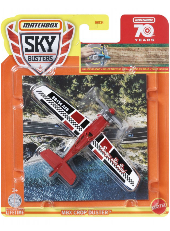 Matchbox Sky Busters Mbx Crop Duster (jgp08)