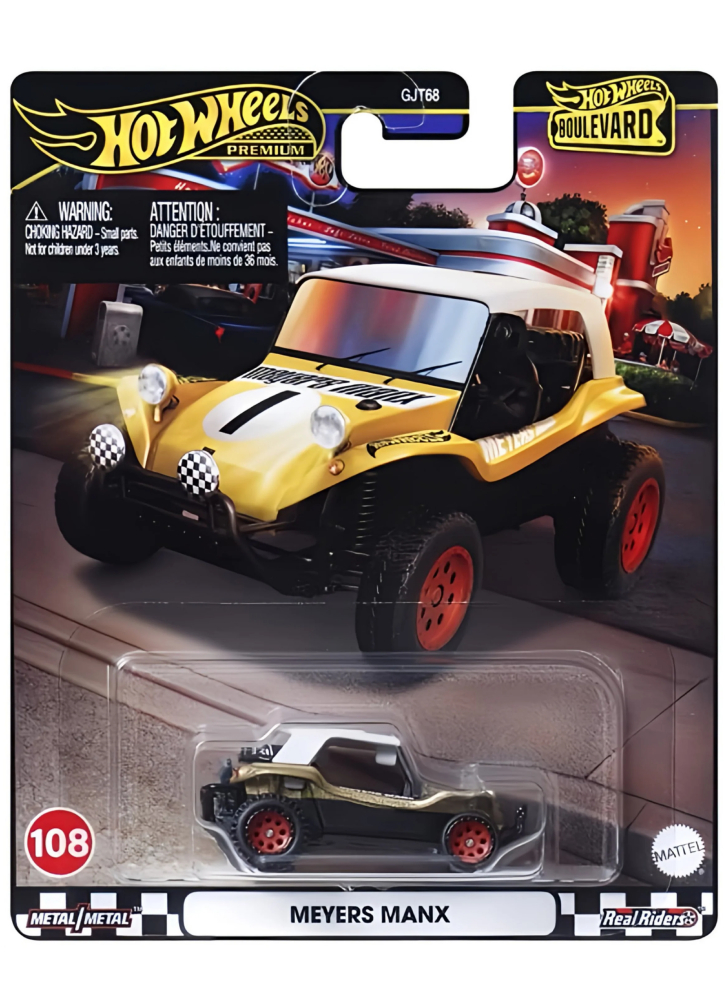 Hot Wheels Premium Boulevard Vehicle Mayers Manx (hrt57)