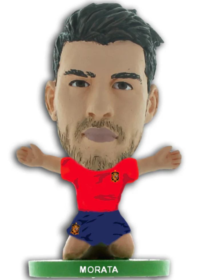 Soccerstarz Spain Alvaro Morata Home Kit