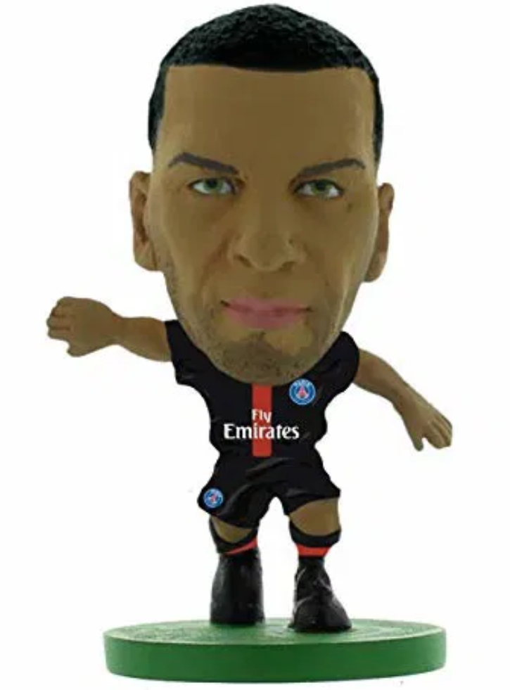 Soccerstarz Paris St Germain Dani Alves Home Kit (2019 Version)