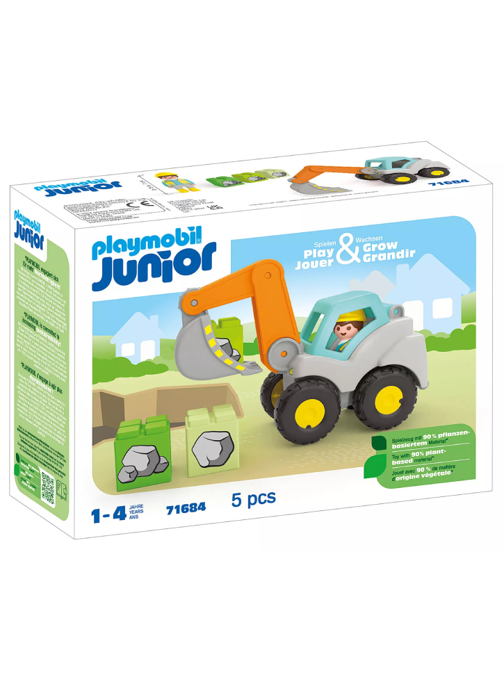 Playmobil Junior Shovel Excavator (71684)