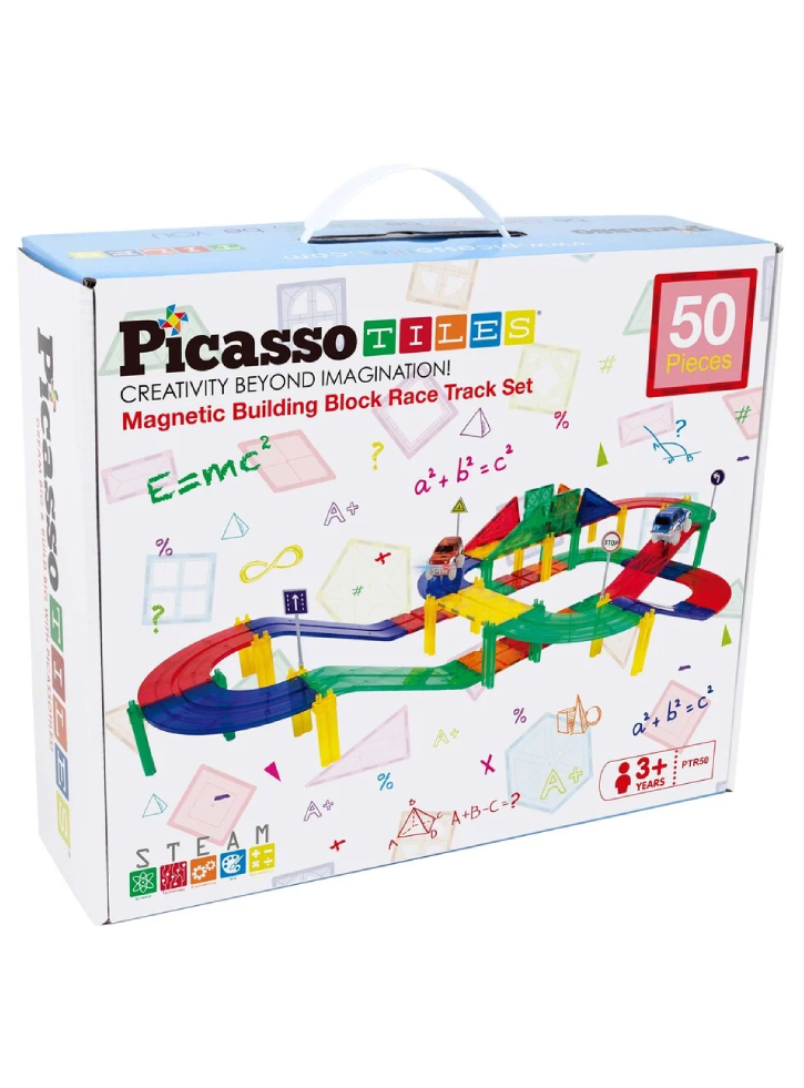 Picasso Tiles -race Car Track Set (ptr50)