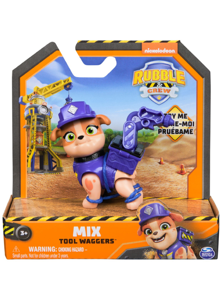 Paw Patrol Rubble Crew Mix Tool Waggers Action Pup (20148304)