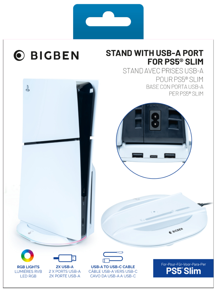 Slim Vertical Stand With Usb-a Port