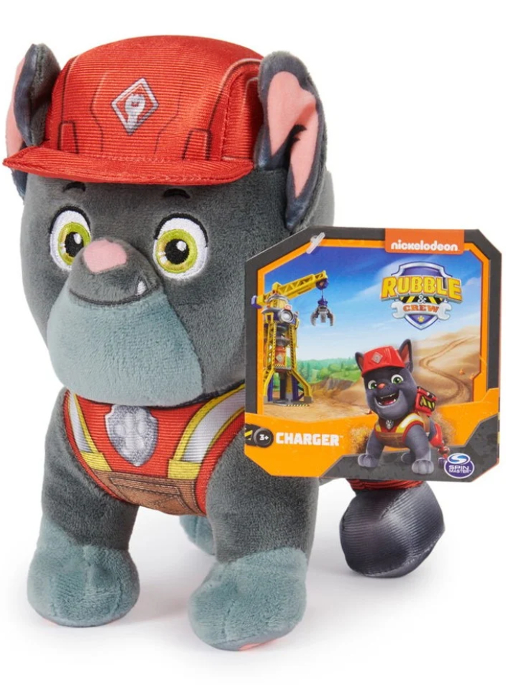 Paw Patrol Rubble Crew - Charger Plush (20147381)