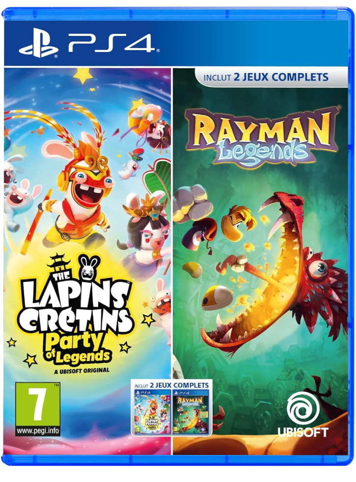 Rabbids Party Of Legends + Rayman Legends