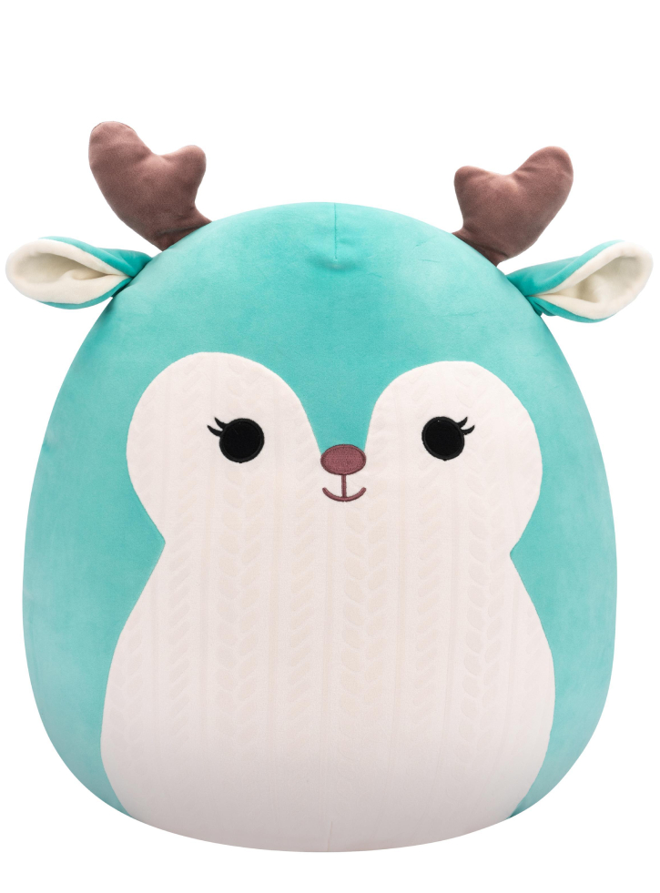 Squishmallows Lopsang Fawn Cable Knit (219232)