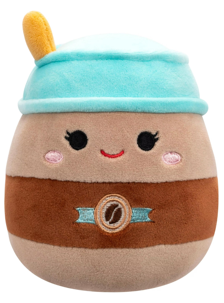 Squishmallows 13cm Plush P21 Flip A Mallows Hautely To-go Coffee/ Erissa Toaster Pastry