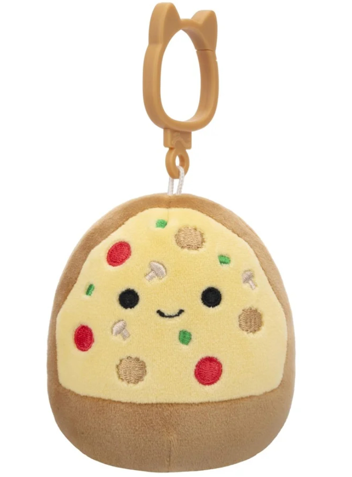 Squishmallows 9cm P18 Clip On Chea Pizza Slice