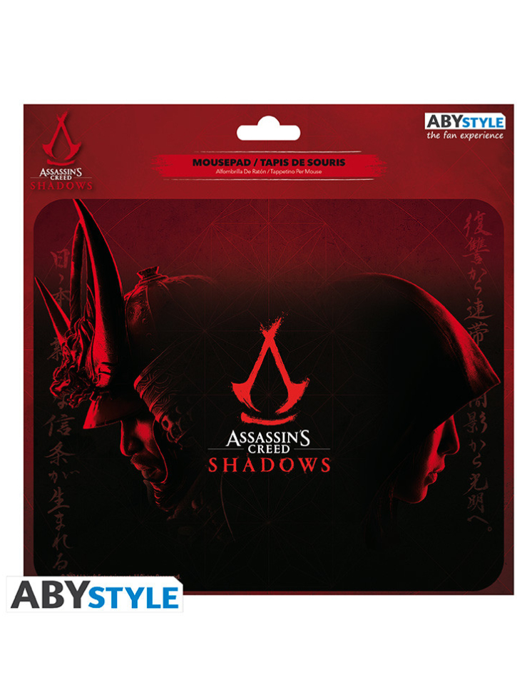 Assassin\'s Creed Soft Mouse Pad Shadows Yasuke & Naoe