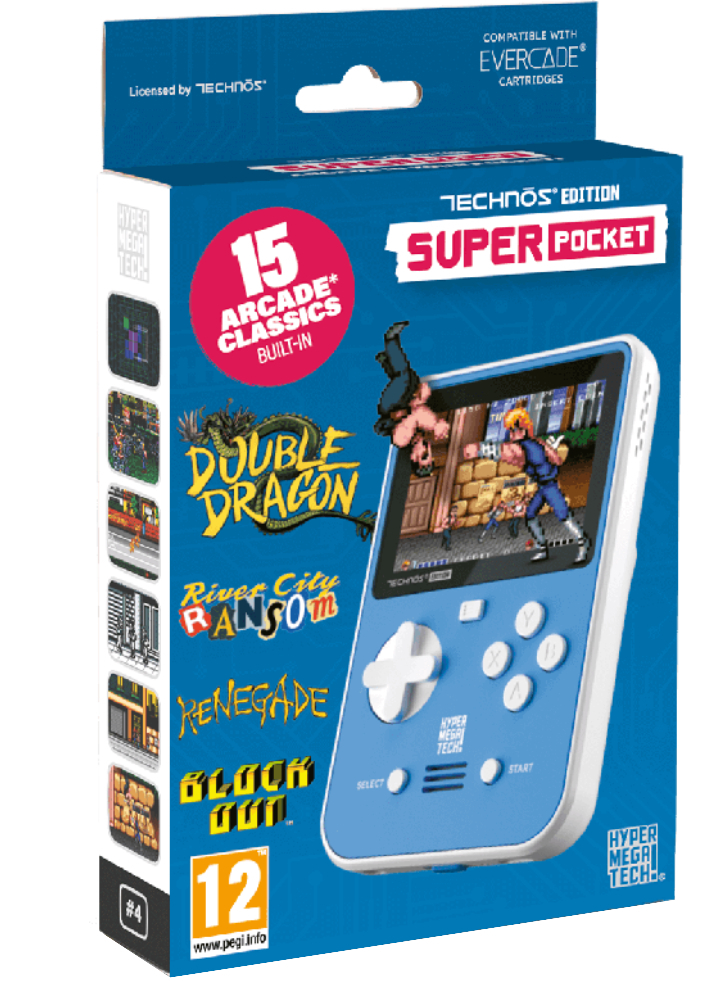 Blaze Evercade Tehnos Super Pocket