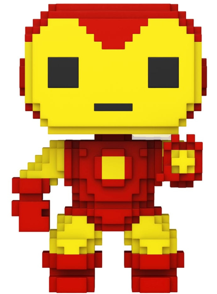 Pop 8 Bit Marvel Iron Man 1429 Bobble Head 9cm