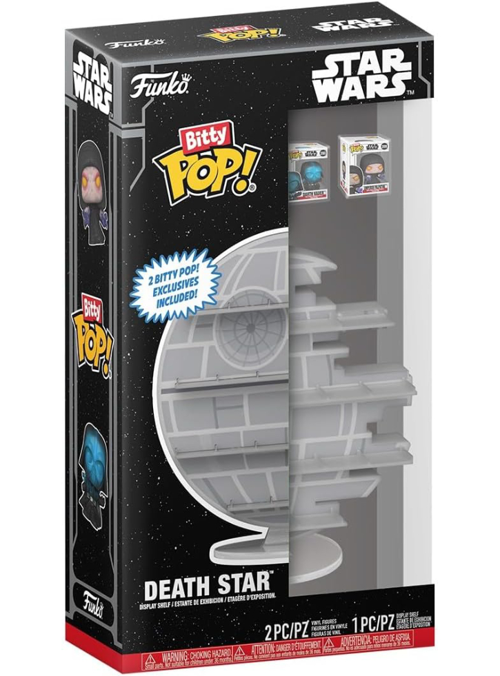 Funko Bitty Pop Display Disney Star Wars Death Star Display Shelf