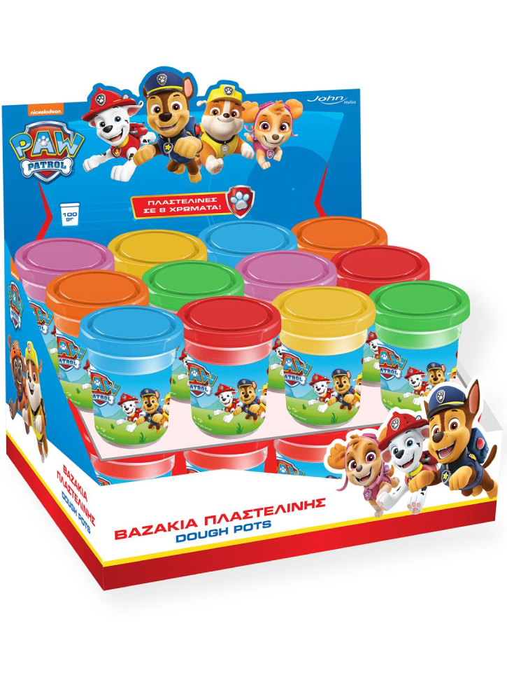 Paw Patrol Plasteline Single Dough In Display 100gr (03977pm)