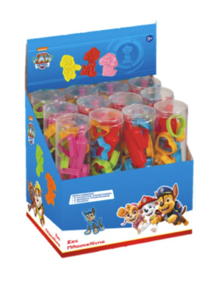 Paw Patrol Plasteline Dough Set In A e 1pc (03980pm)