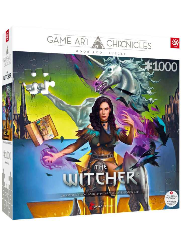 Good Loot Game Art Chronicles Puzzle The Witcher Yennefer & Salvador Dali (1000pieces)