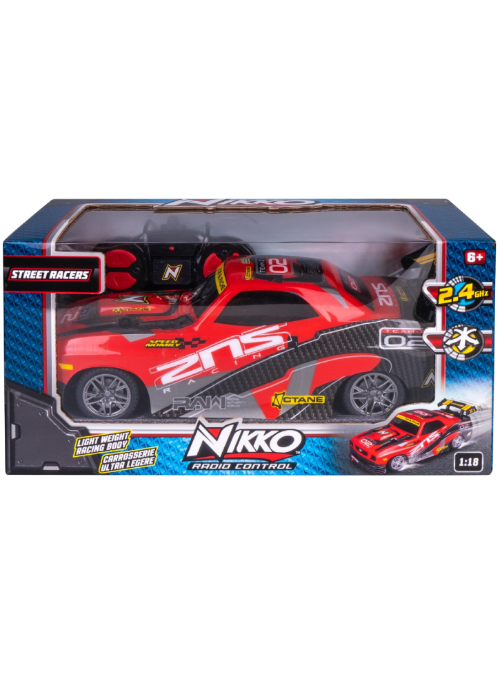 Nikko 1:18 Street Racers Red (10461)