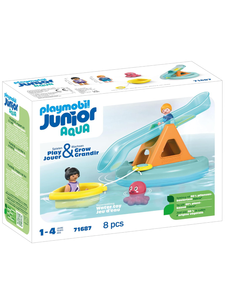 Playmobil Junior Aqua Water Seesaw With Boat (71687)