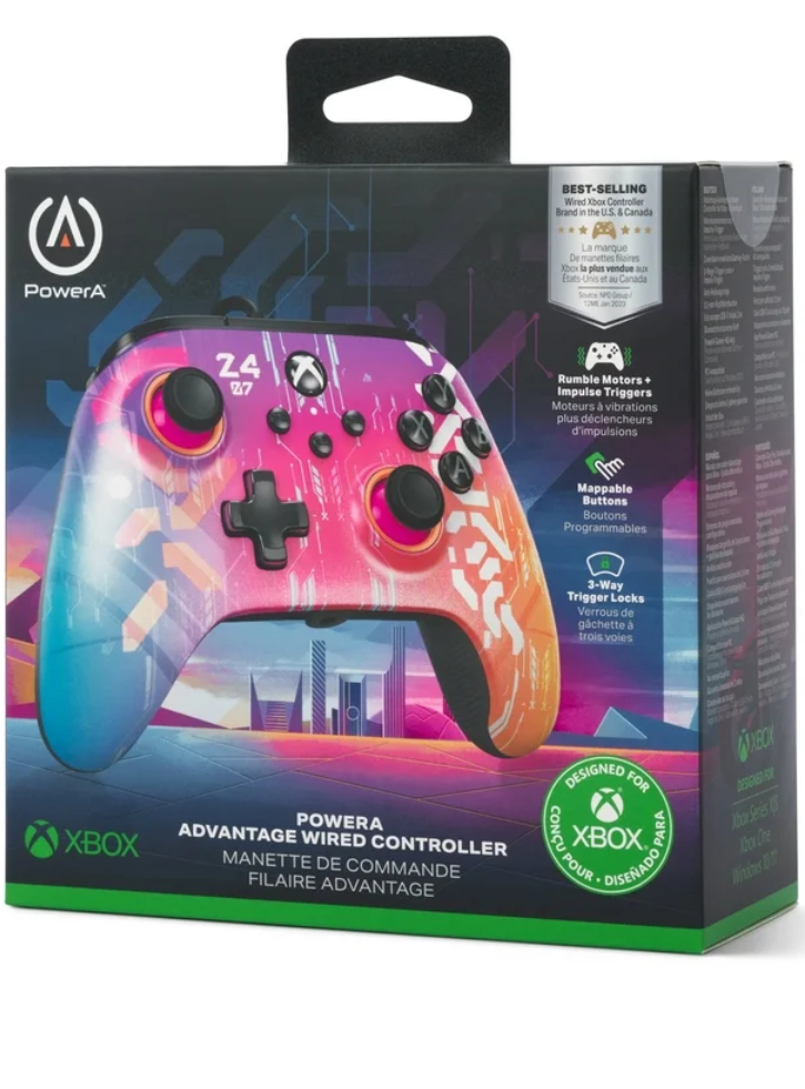 Powera Enhanced Wired Controller Cyber Style