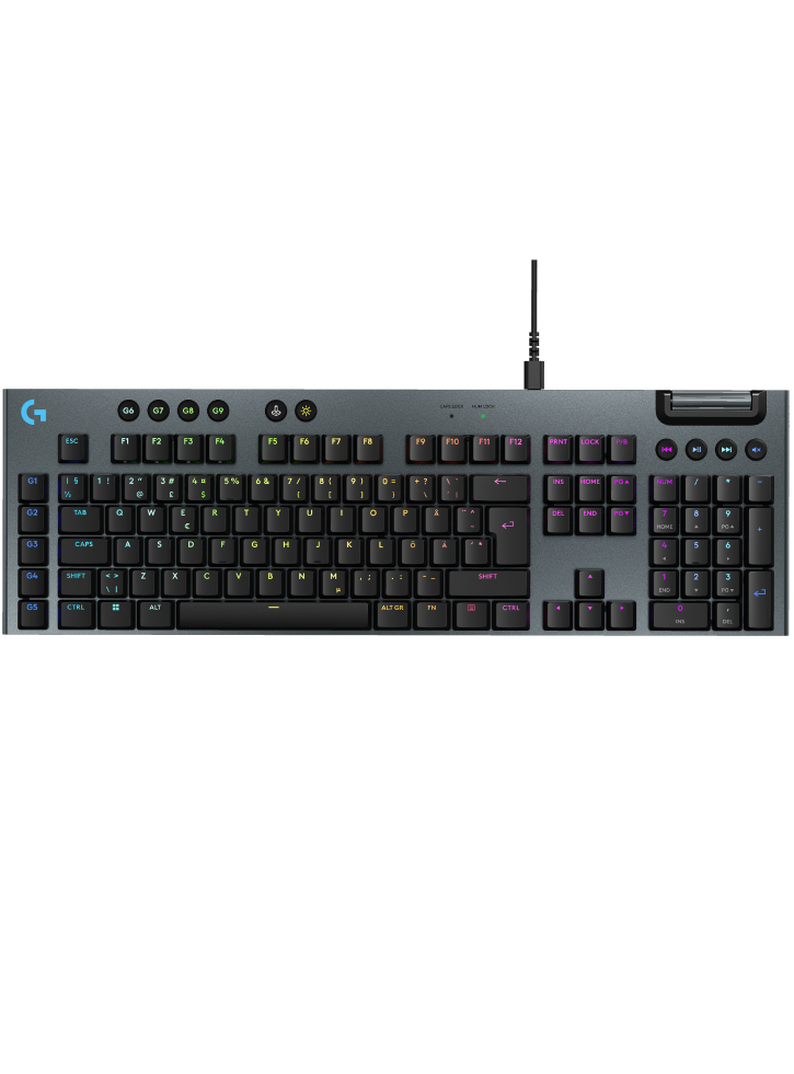 Logitech G915 X Low-profle Wired Keyboard (nordic)