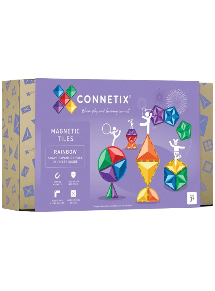 Connex Rainbow Shape Expansion Pack 36 Pieces (ct-r-00036-se)