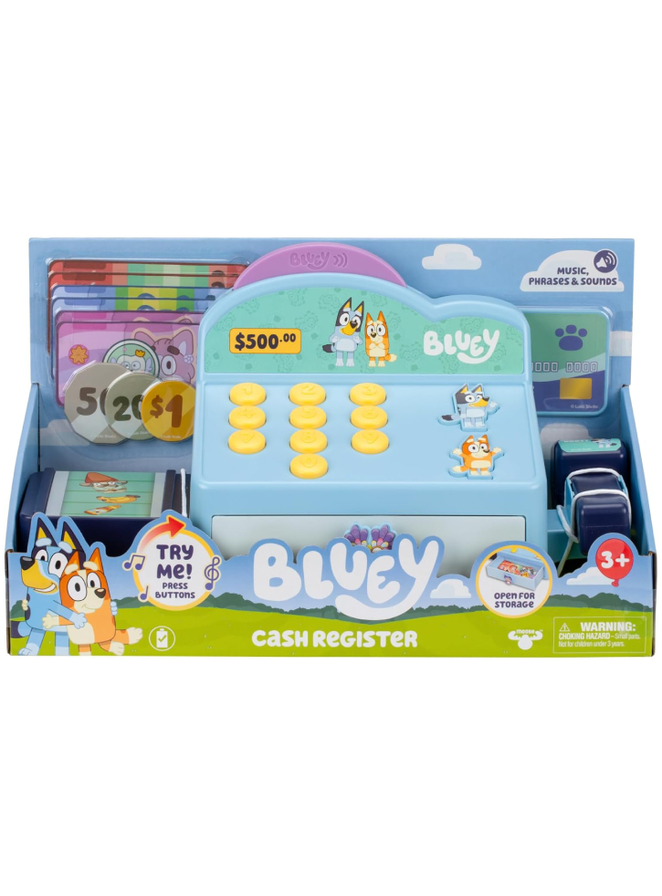 Bluey - Bluey Cash Register With Interactive Sounds (90247)