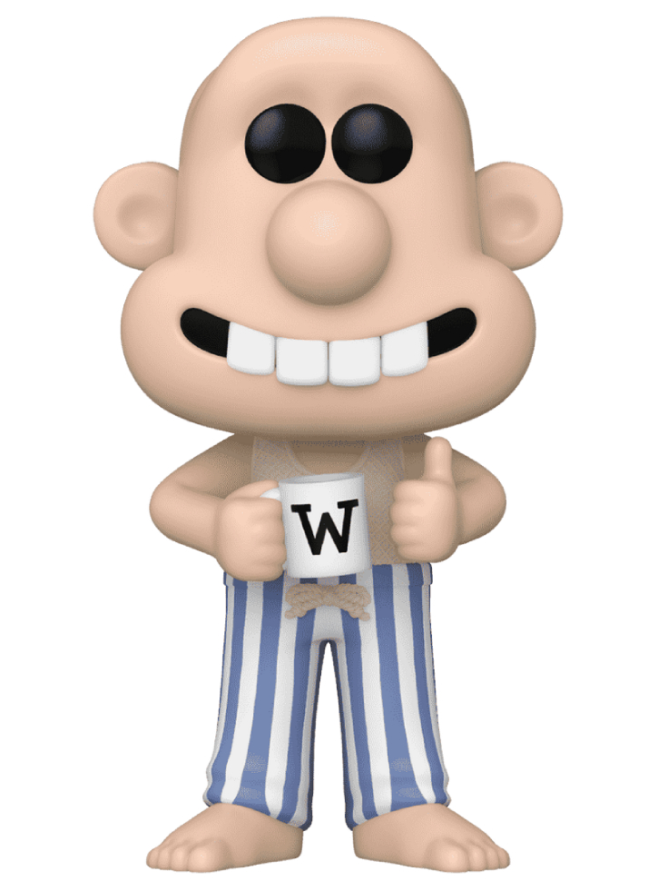 Funko Pop Animation Wallace Gromit Wallace (in Pajamas) #1744 9cm