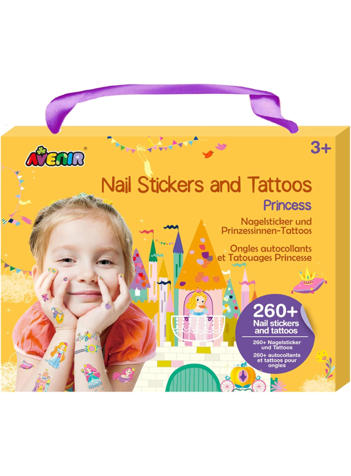 Avenir Nail Stickers And Tattoos Princess (58na218206)