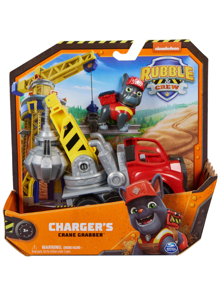 Paw Patrol Rubble Crew Chargers Crane Grabber (20141509)